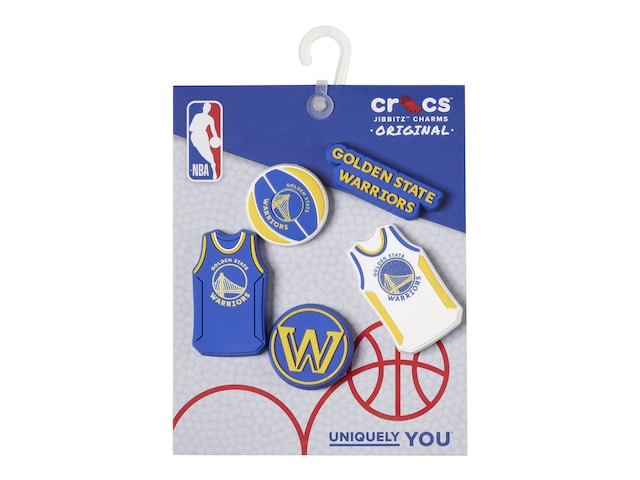 NBA Golden State Warriors Jibbitz 5-Pack