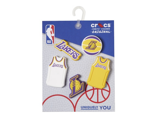 NBA Los Angeles Lakers Jibbitz 5-Pack