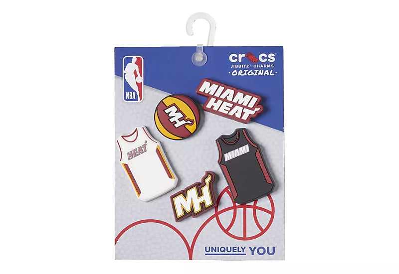 NBA Miami Heat Jibbitz 5-Pack