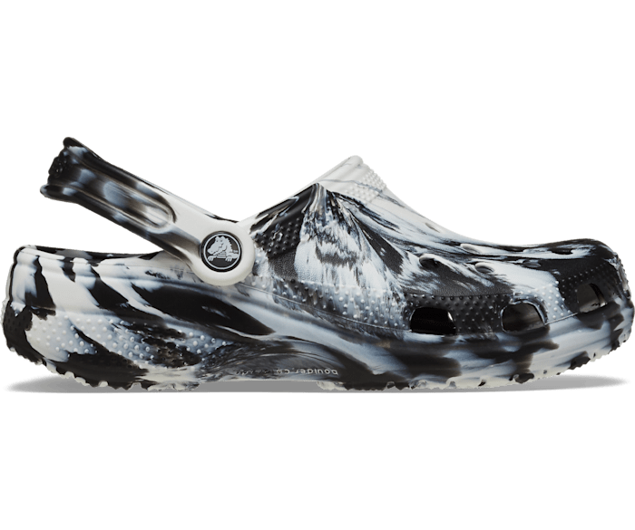 Marble crocs hot sale