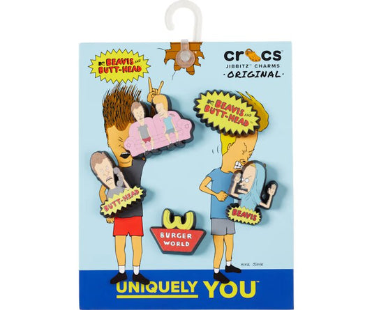 Beavis and Butthead Jibbitz 5-Pack