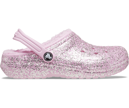 Kids' Classic Lined Glitter Clog