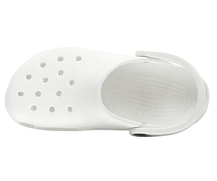 Plain white crocs deals