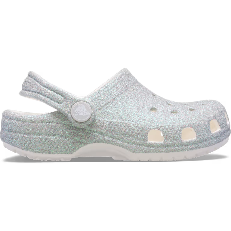 Classic Iridescent Glitter Clog Kids