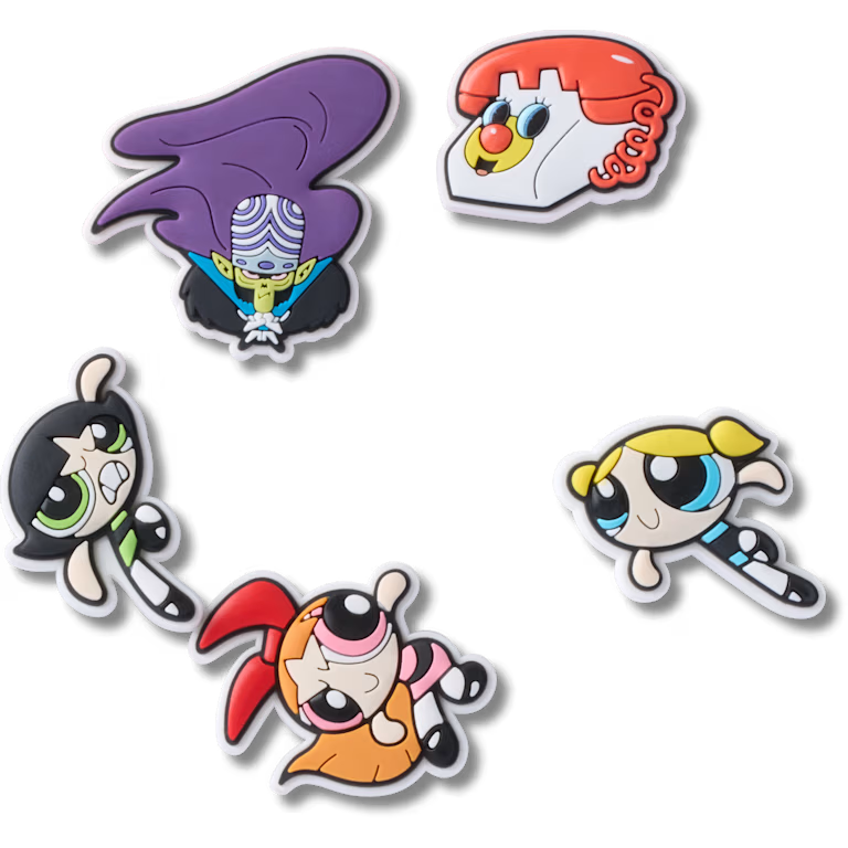 Powerpuff Girls Jibbitz 5-Pack