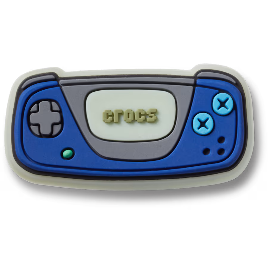 Blue Rectangle Game Jibbitz