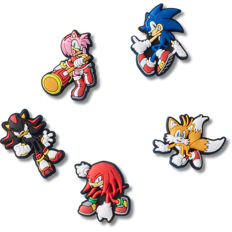 Sonic The Hedgehog Jibbitz 5-Pack