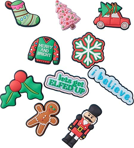 Colorful Holiday 10-Pack Jibbitz