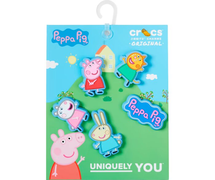 Peppa pig store croc charm