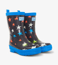 Ombre Stars Shiny Rain Boots