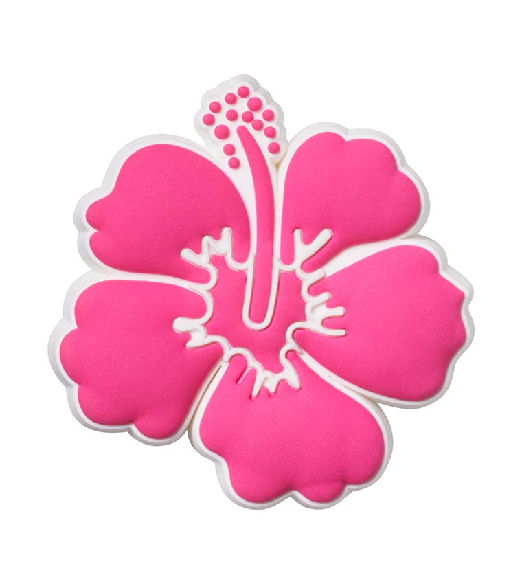 Pink Hibiscus Jibbitz