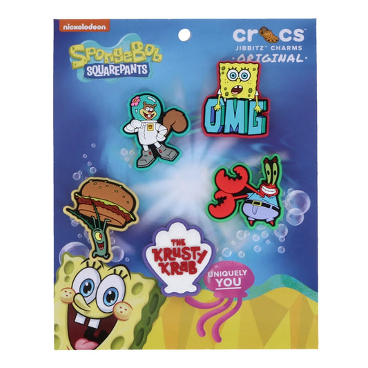 Spongebob Jibbitz 5-Pack