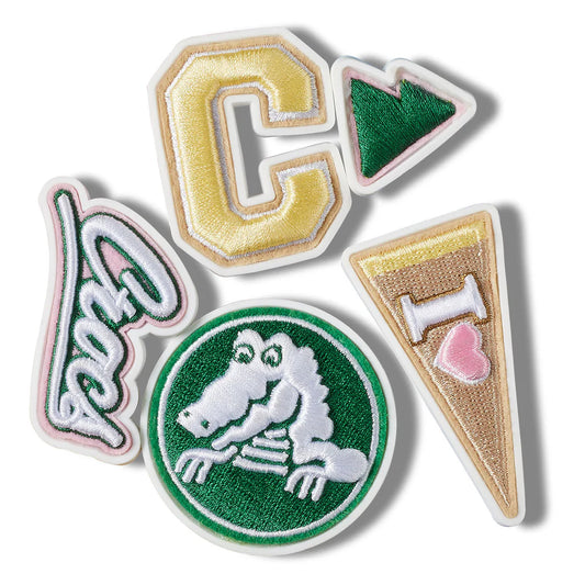 Crocs Varsity Patch Jibbitz 5-Pack
