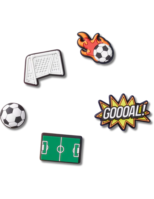Futbol Jibbitz 5-Pack