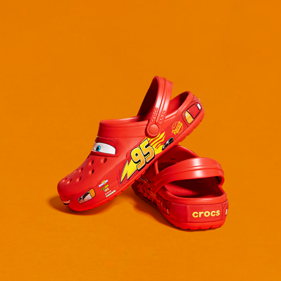 Adult sized lightning mcqueen crocs hot sale