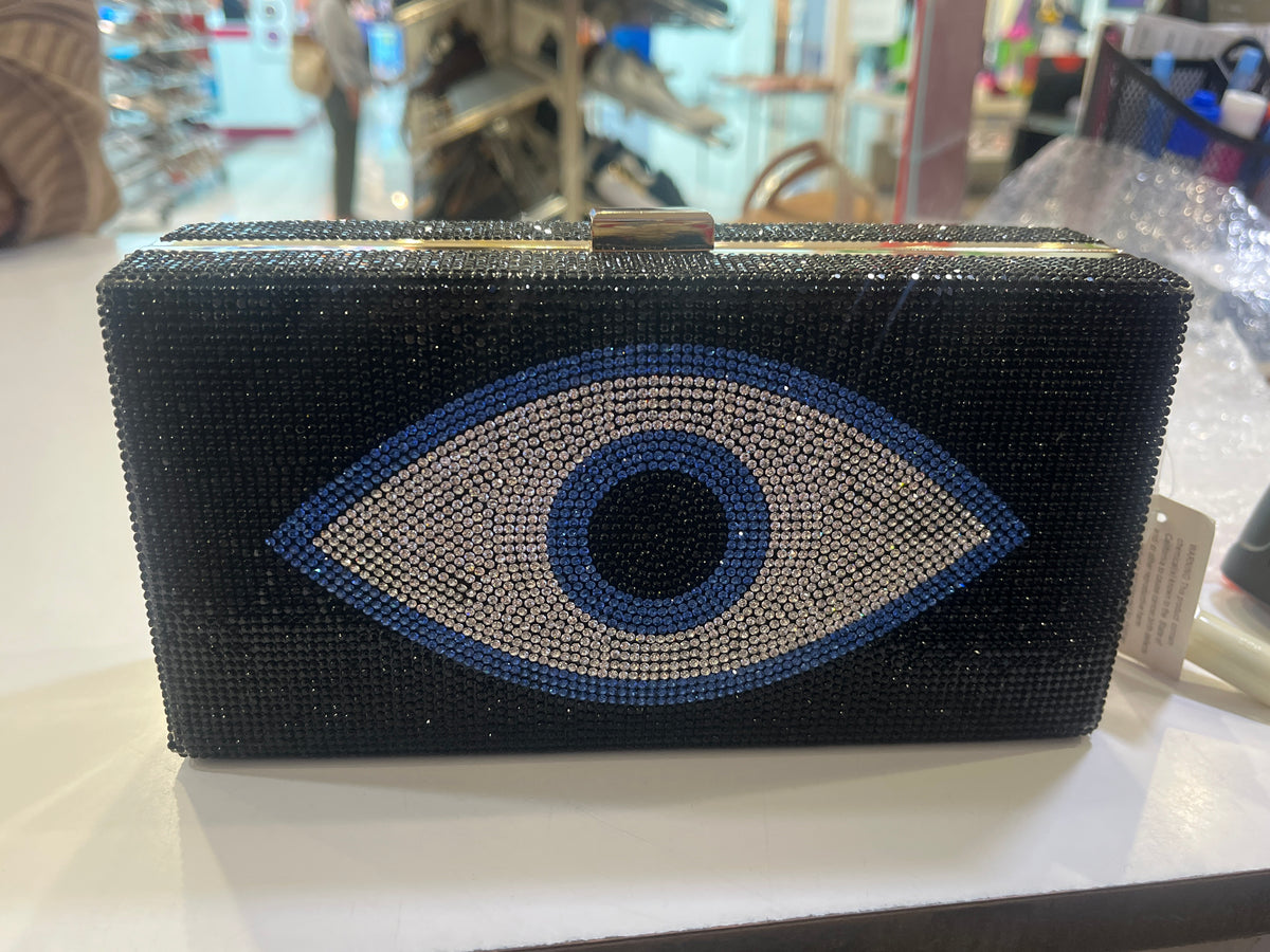 Evil Eye Box Clutch