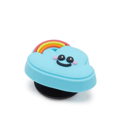 Smiley Cloud and Rainbow Jibbitz
