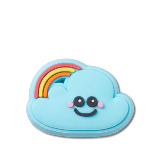Smiley Cloud and Rainbow Jibbitz