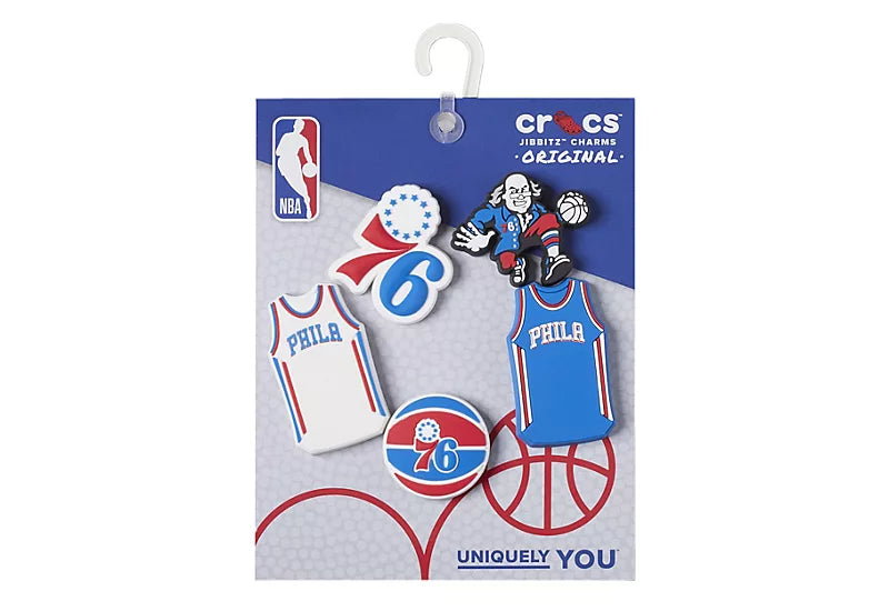NBA Philadelphia 76ers 5-Pack Jibbitz