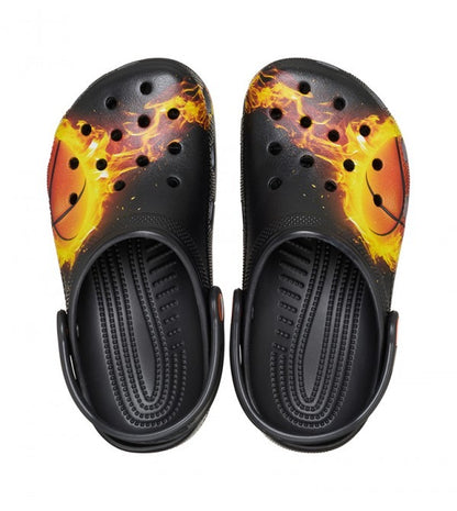 Kids' Classic Flaming Bball Clog