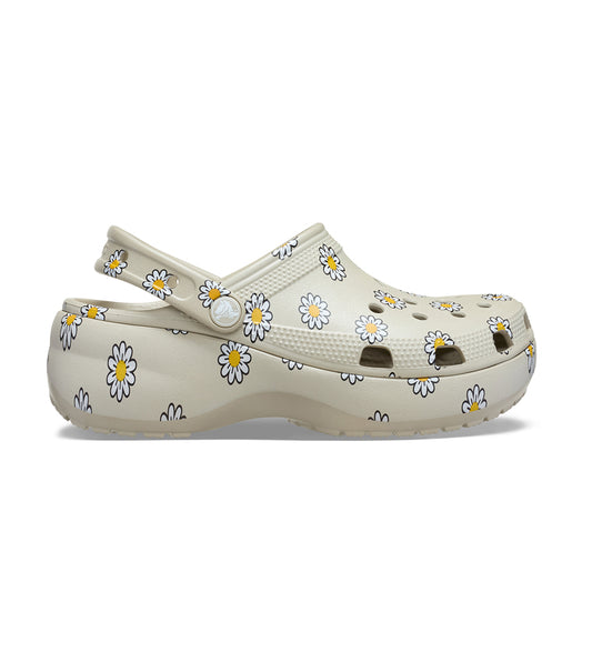 Classic Platform Floral Clog
