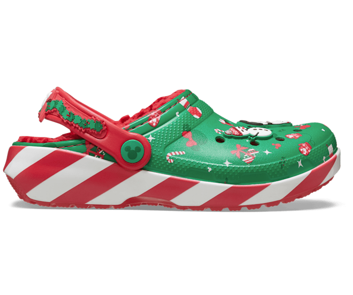 Kids' Mickey Xmas Lined Classic Clog