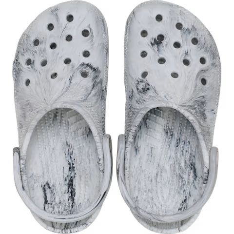 Classic Watercolour Marbled Clog