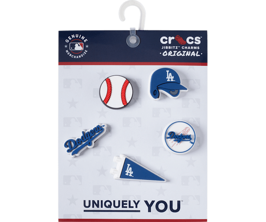 MLB Los Angeles Dodgers Jibbitz 5-Pack