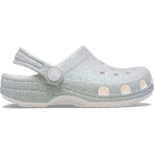Classic Iridescent Glitter Clog Kids