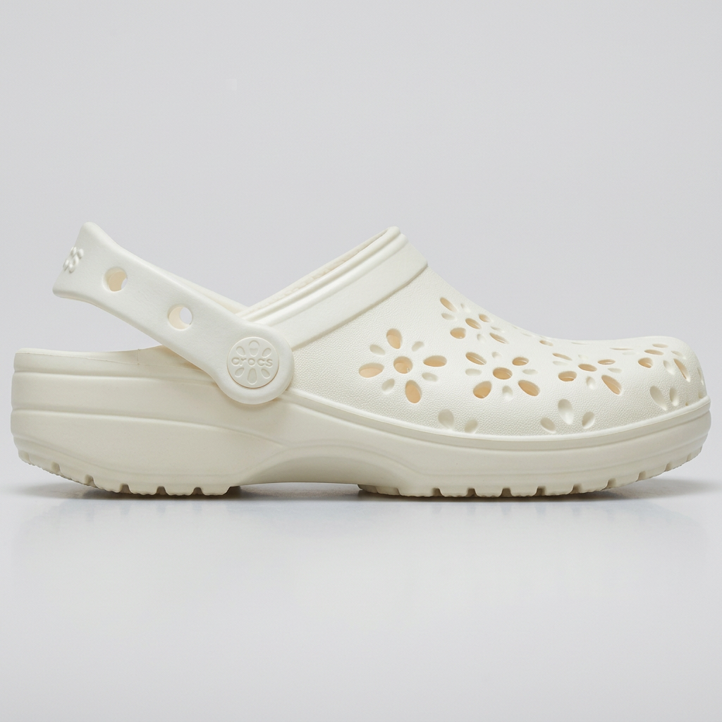 Kids' Classic Floral Cut Out Clog