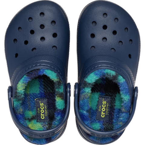 Kids' Classic Lined Bold Check Clog