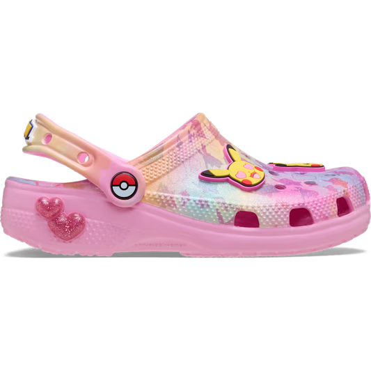 Kids' Pikachu Pink Classic Clog