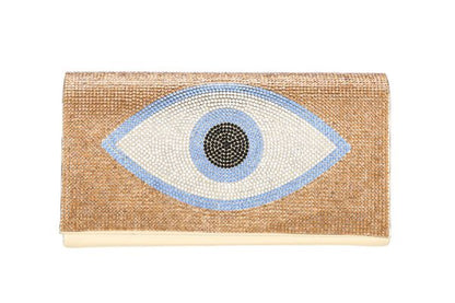 Eye Envelope Clutch