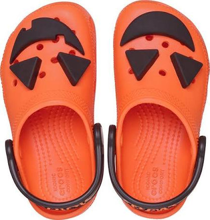 Kids' Classic Jack O Lantern Lights Clog