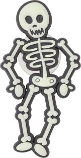 Glow in the Dark Skeleton Jibbitz