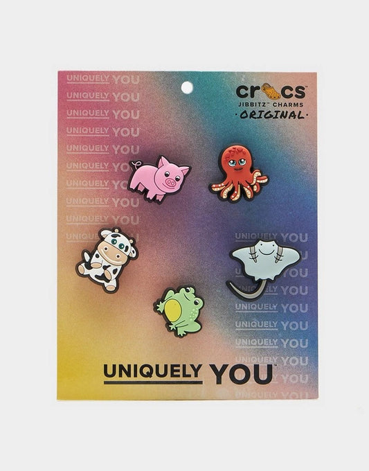 Cutie Animal Jibbitz 5-Pack