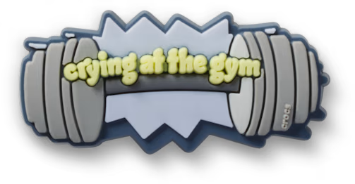 Crying at The Gym Jibbitz