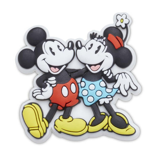 Mickey and Minnie Holding Jibbitz