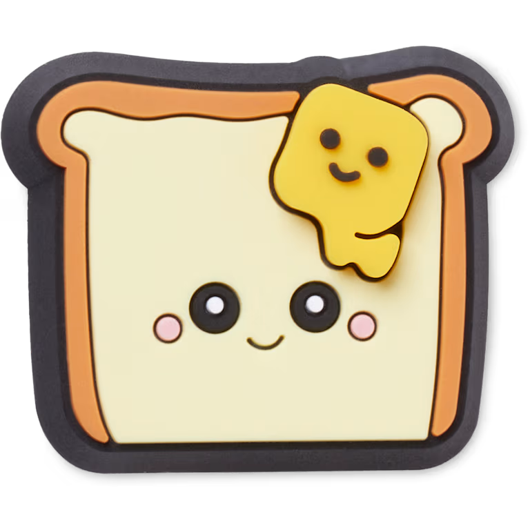 Buttered Toast Jibbitz