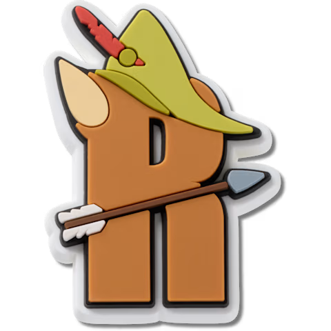 Disney Character Letter R Jibbitz
