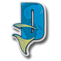 Disney Character Letter D Jibbitz