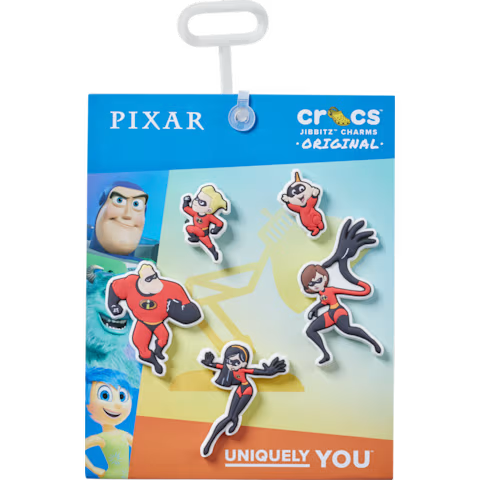 Pixar Incredibles 5-Pack Jibbitz