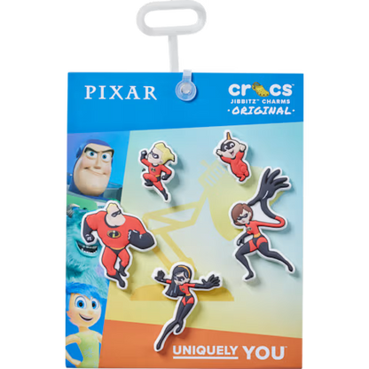 Pixar Incredibles 5-Pack Jibbitz