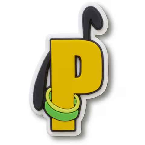 Disney Character Letter P Jibbitz