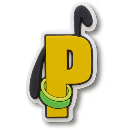 Disney Character Letter P Jibbitz
