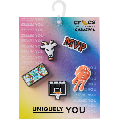 MVP Basketball 5-Pack Jibbitz