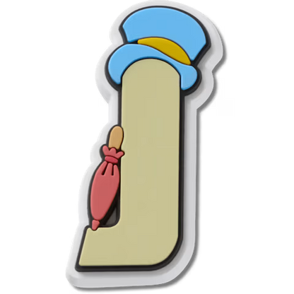 Disney Character Letter J Jibbitz
