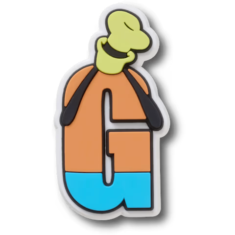 Disney Character Letter G Jibbitz
