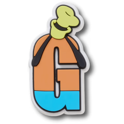 Disney Character Letter G Jibbitz