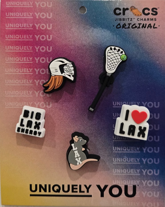 Lax Jibbitz 5-Pack